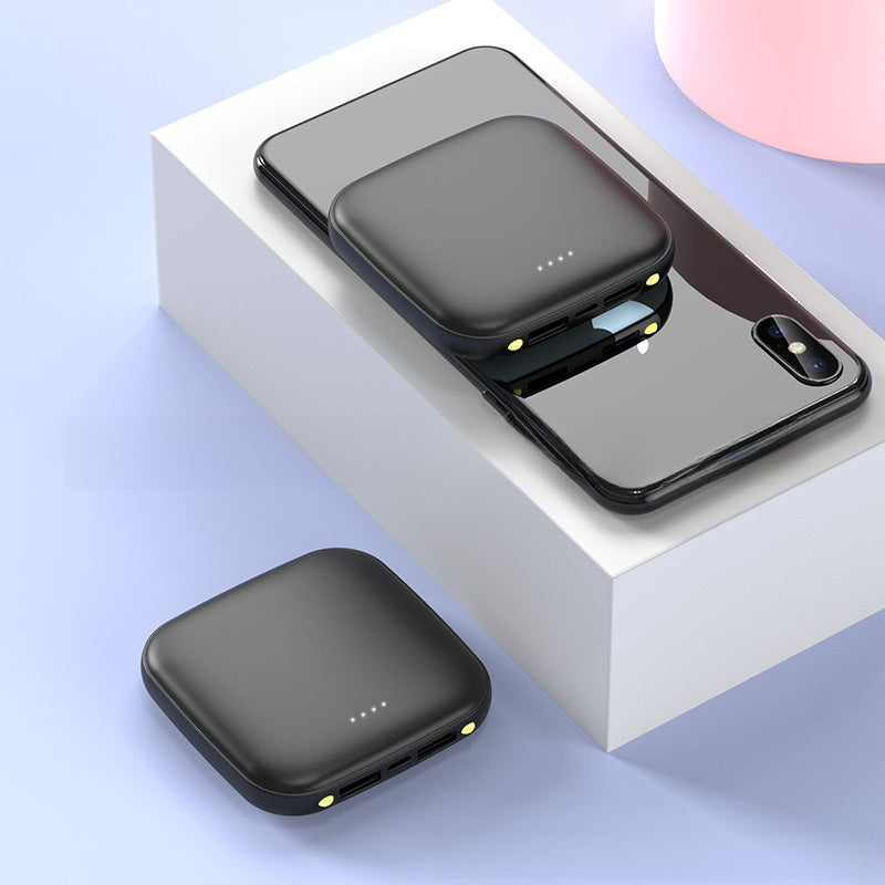 Mini Cute Portable Power Bank 20000mAh Fast Charging with LED Light teemdrop