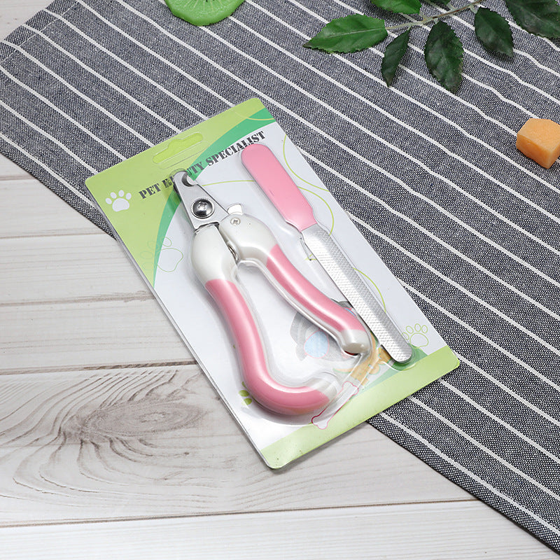 Pet Nail Clipper Stainless Steel Blade with Safety Guard
