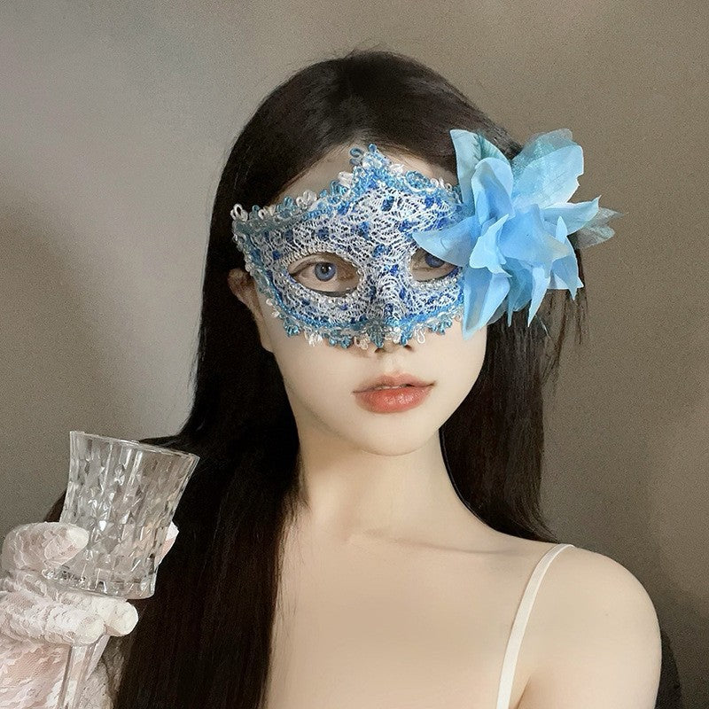 Halloween Second Dimension Half Face Mask