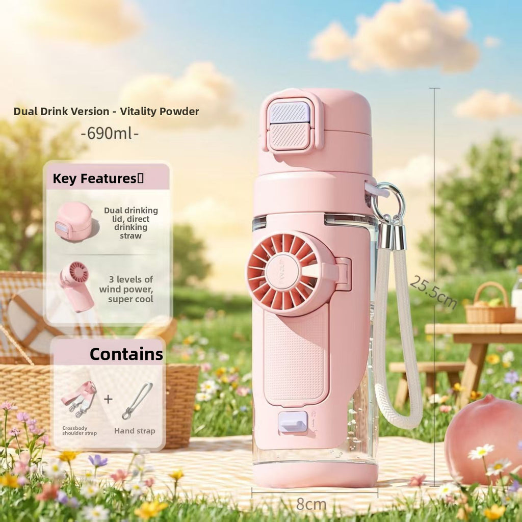 Spray water cup