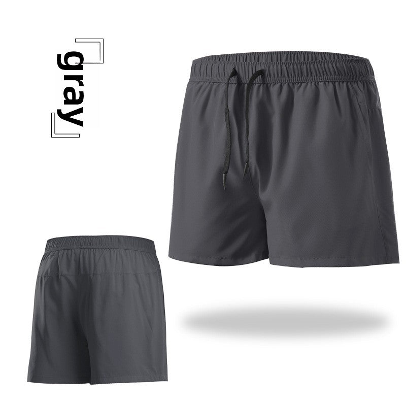 Quick-drying double-layer sports shorts