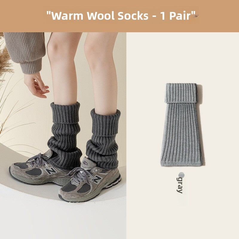 wool leg warmers
