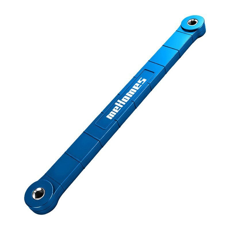 Adjustable Extension Ratchet Wrench Set with 4 Adapters, Reinforced Nylon, Electroplated