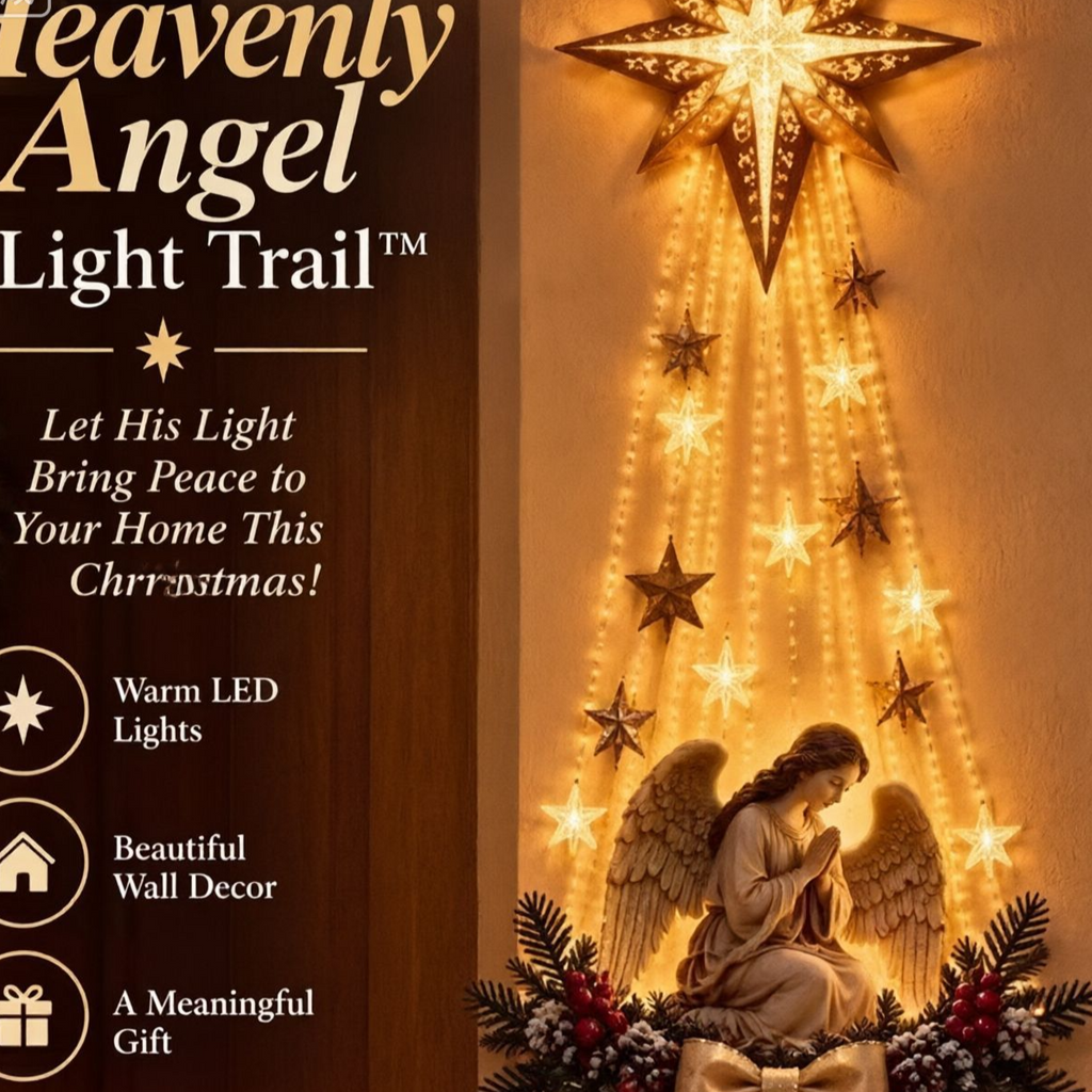 LED Lighted Christmas Tree Wall Hanging Decoration with Wreath Door Ornament teemdrop