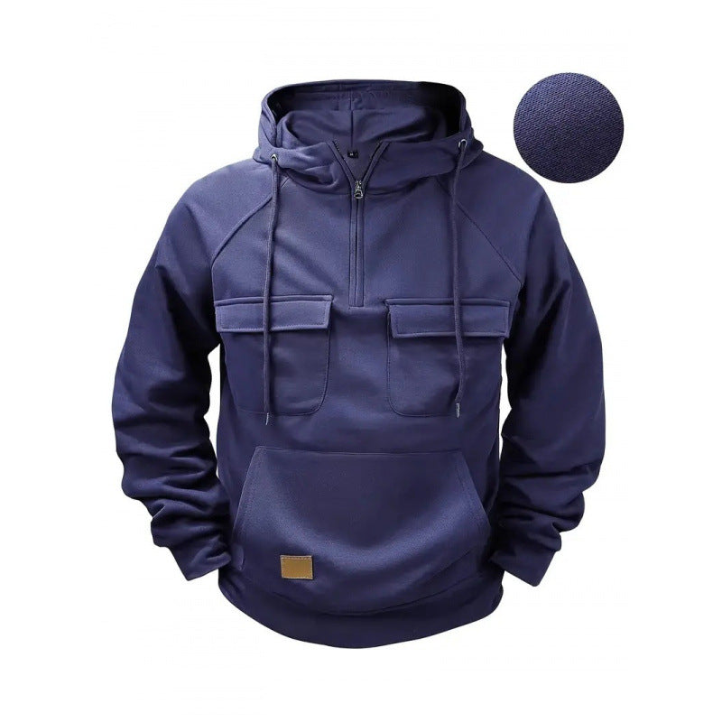 Men's cotton hoodie teemdrop
