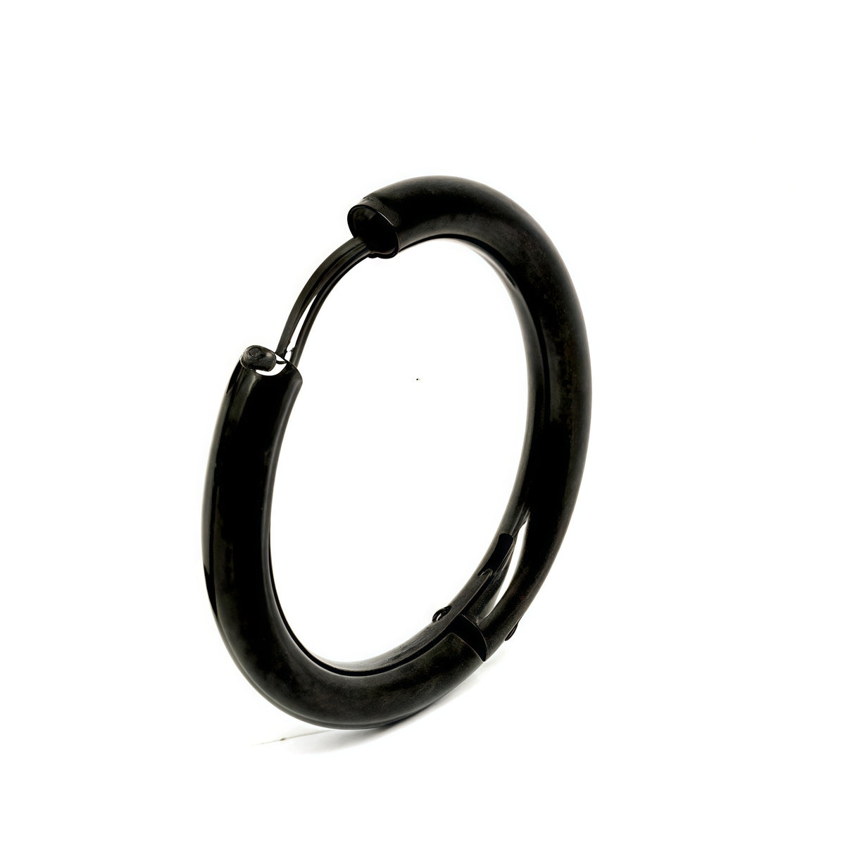 Round Plain Hoop Earrings Classic Minimalist Jewelry