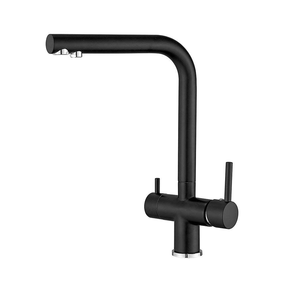 Kitchen three-in-one faucet teemdrop