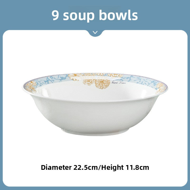 Jingdezhen Bone China Tableware Set