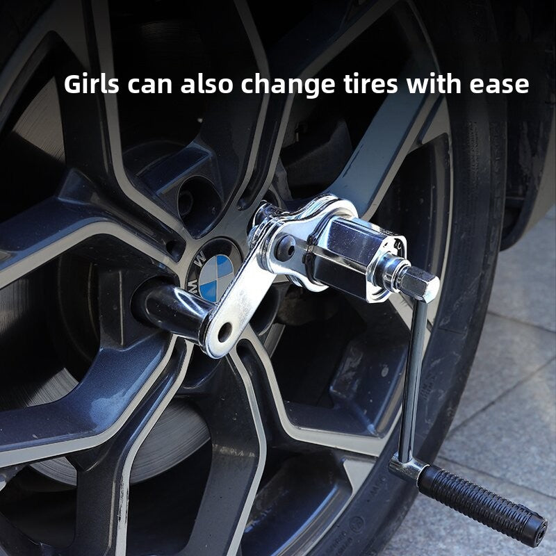 Labor Saving Tire Wrench Tool