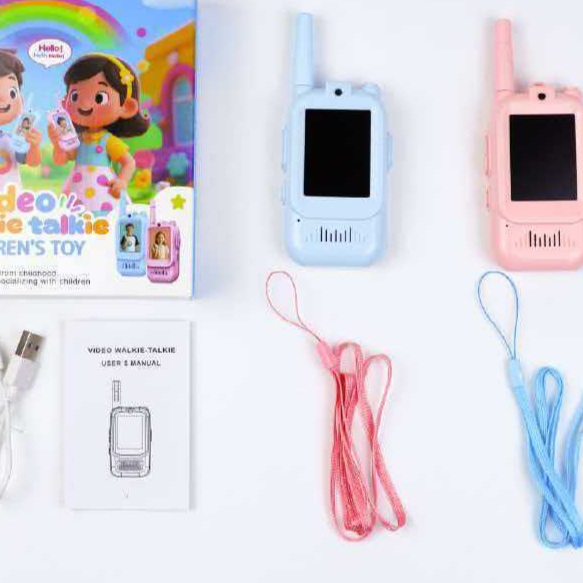 Children's visible walkie-talkie for outdoor use teemdrop