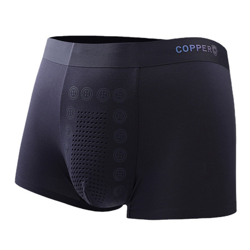 Men's Modal Antibacterial Seamless Boxer Briefs