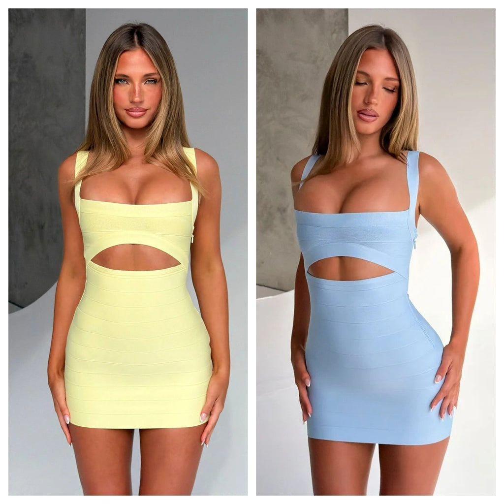 Strapless halter top versatile dress