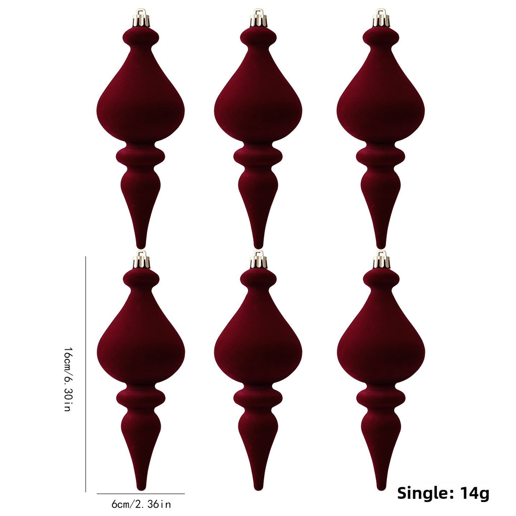 Festival scene water droplet pendant teemdrop