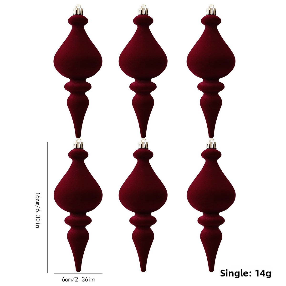 Festival scene water droplet pendant teemdrop