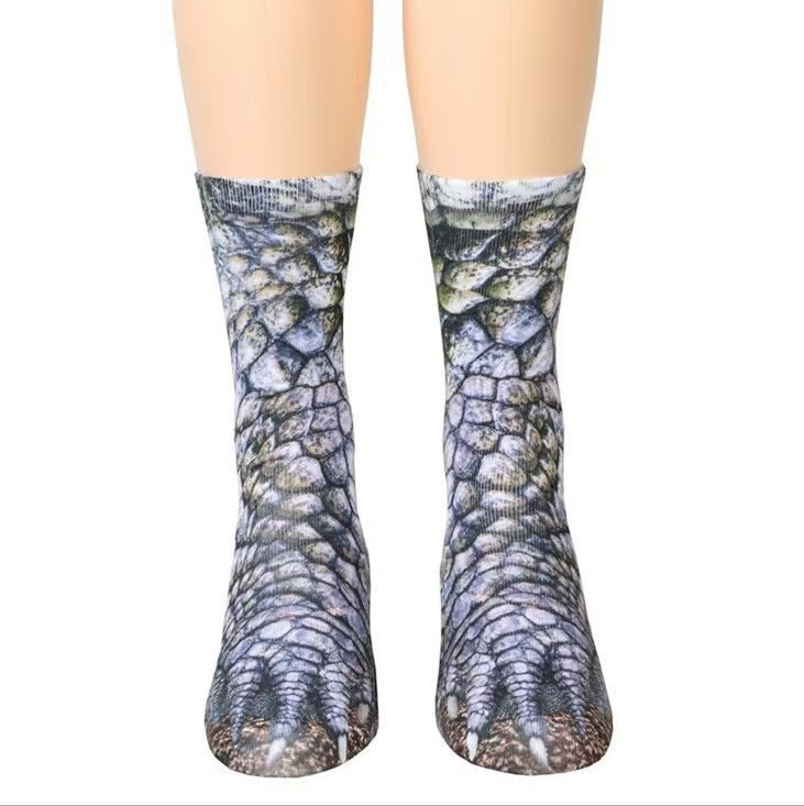 Animal Paw Print Novelty Socks
