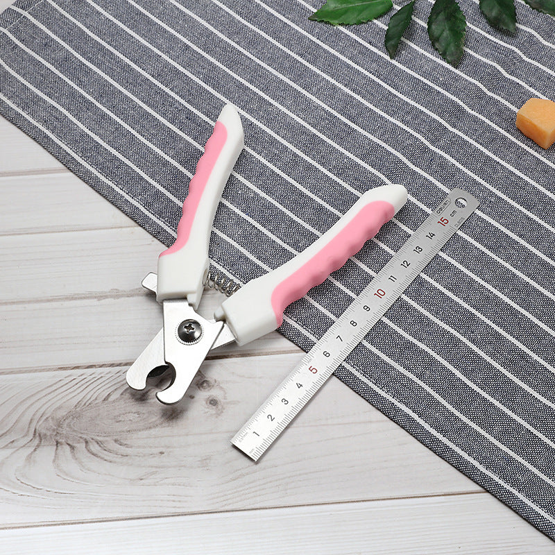 Pet Nail Clipper Stainless Steel Blade with Safety Guard