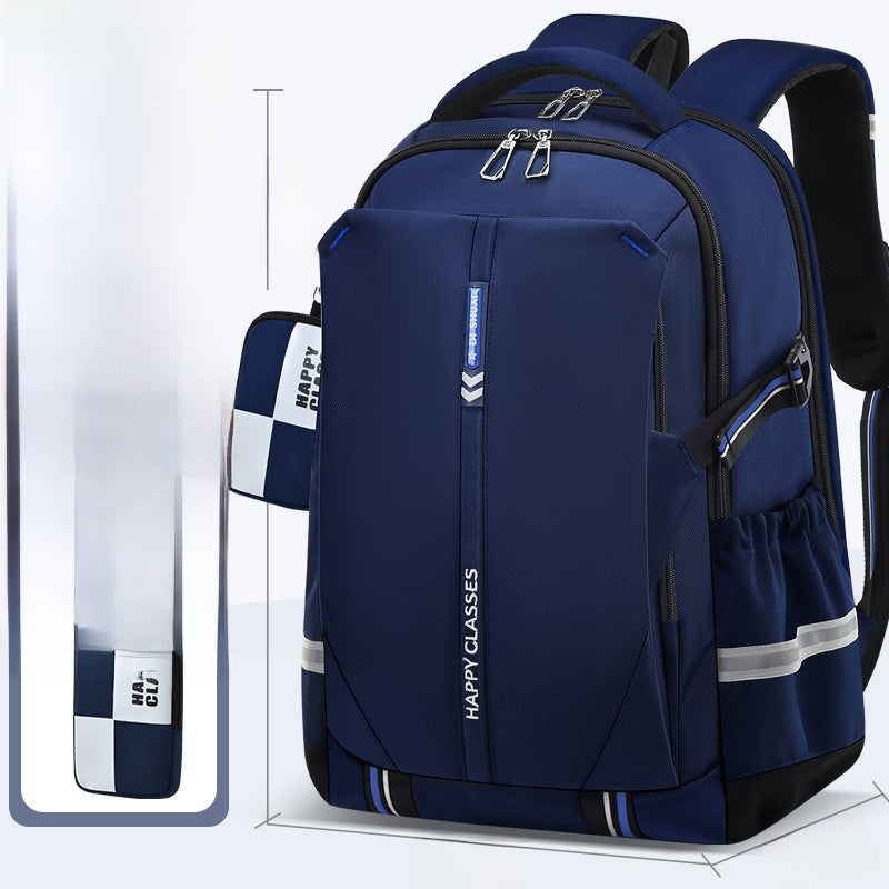 Spine-protecting school backpack for middle school students teemdrop