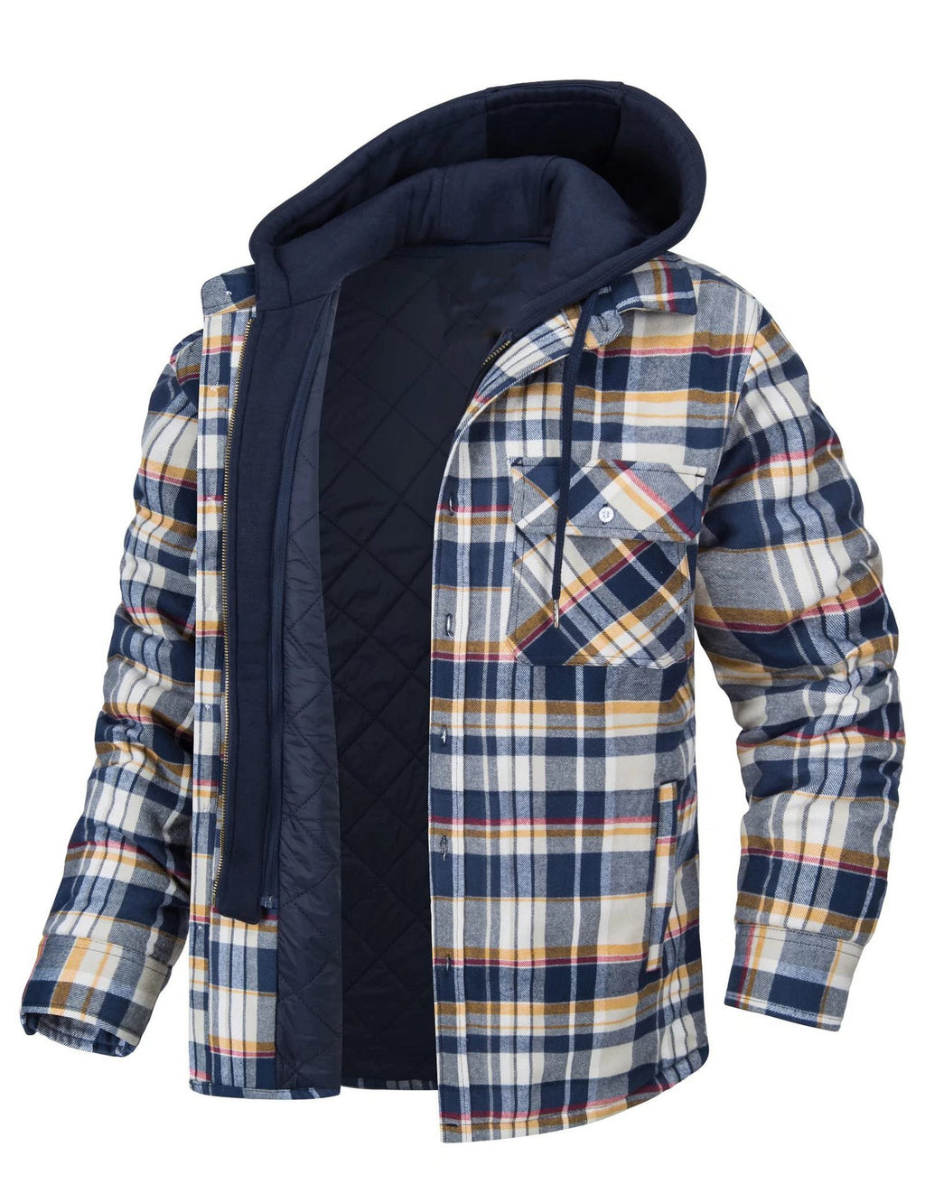 Men's Thickened Hooded Jacket teemdrop