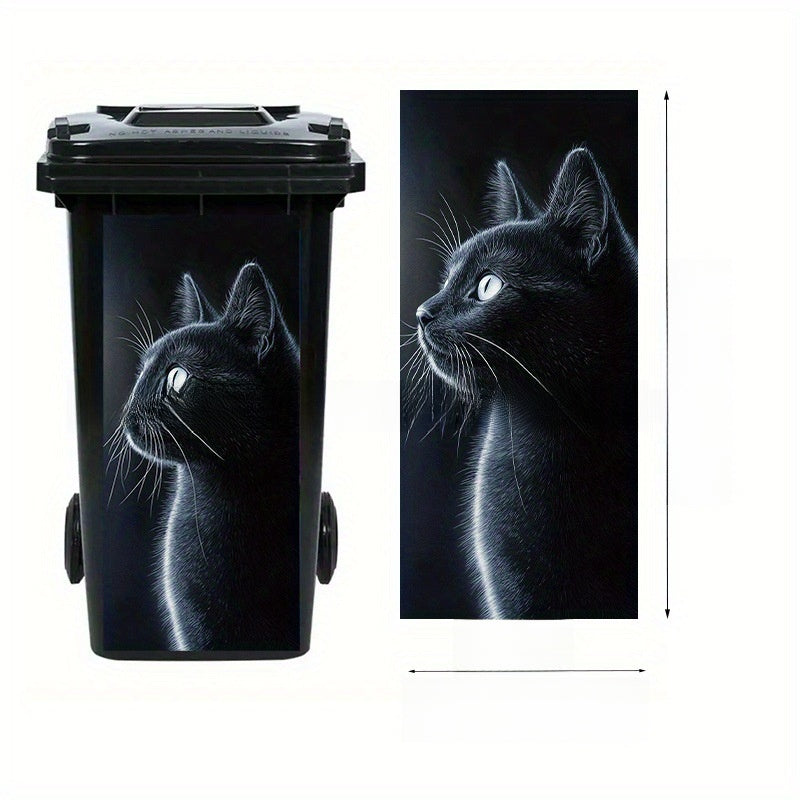 Self-Adhesive Waterproof Vinyl Trash Can Sticker teemdrop