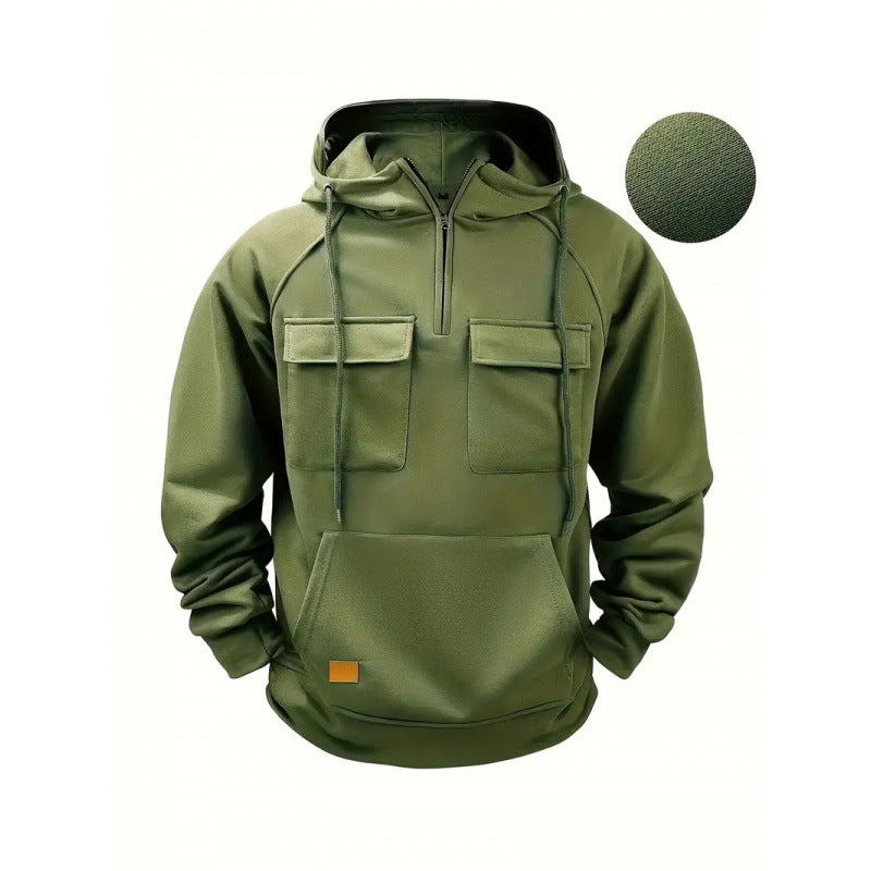 Men's cotton hoodie teemdrop