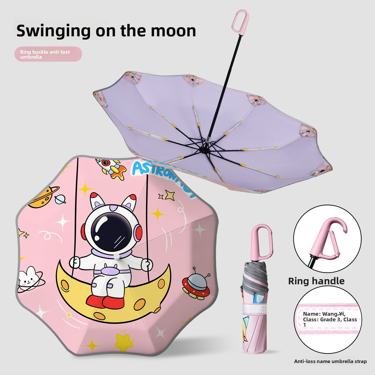 Childrens Umbrella with Safety Design
