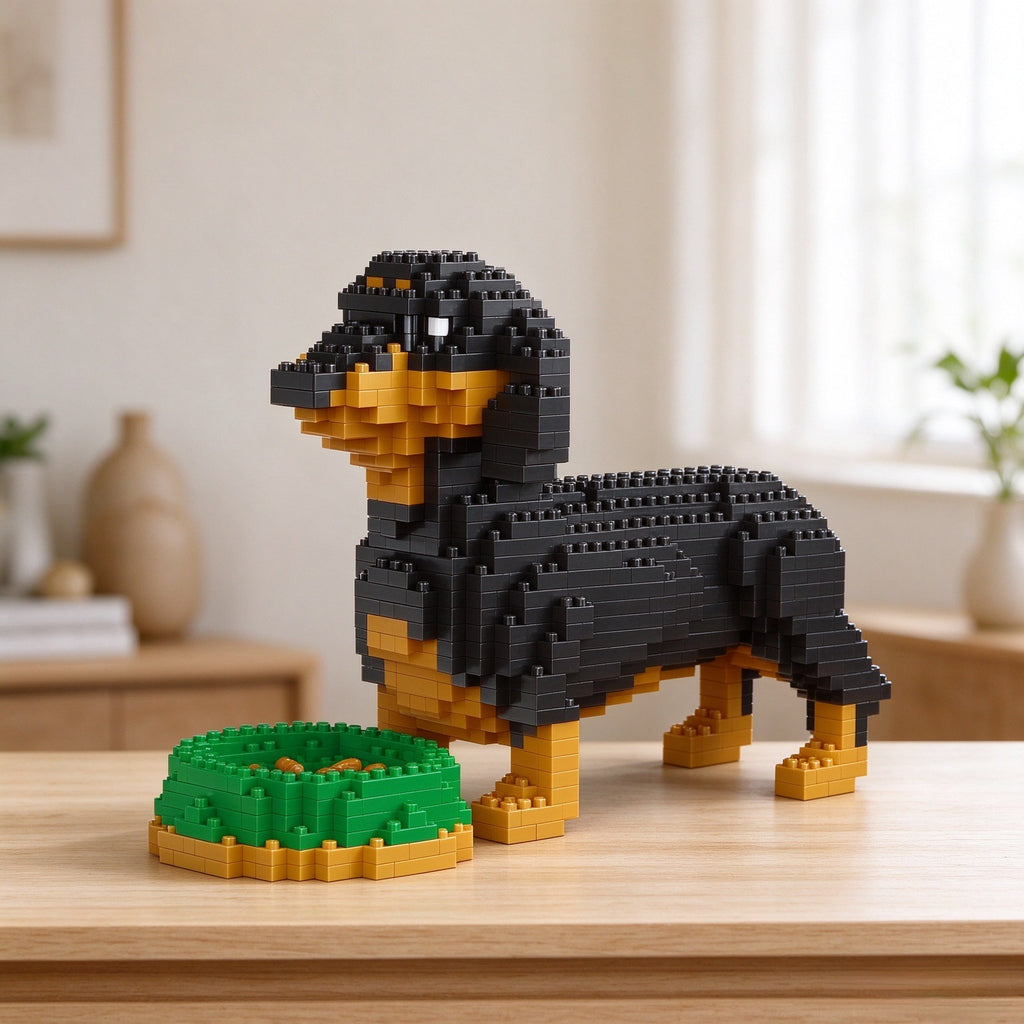 Dog Breed Building Block teemdrop