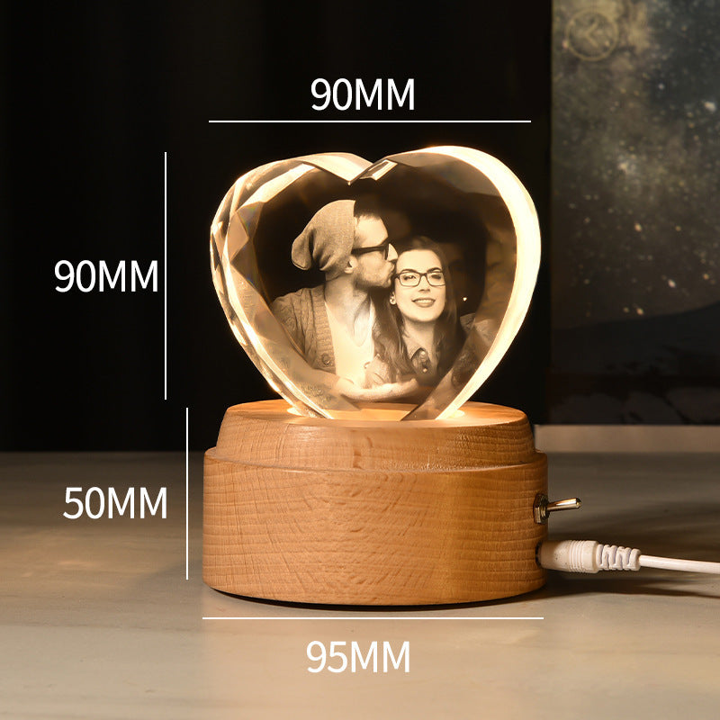 Rotating Crystal Ball Music Box