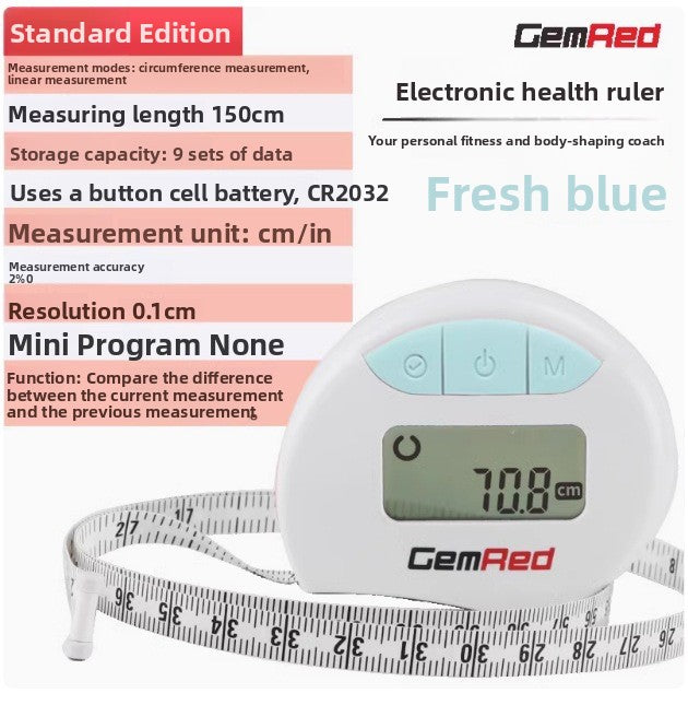 Digital Body Circumference Ruler teemdrop