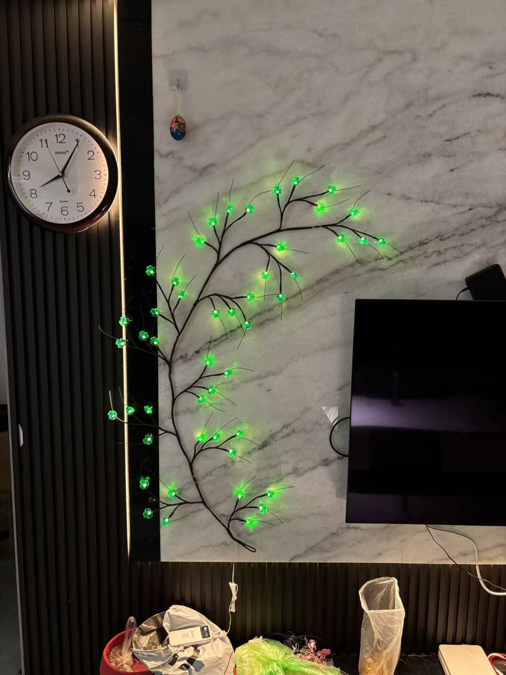 Branch Rattan Lamp