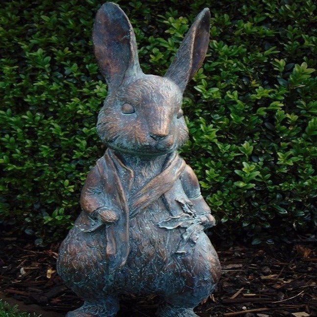 Bronze Animal Easter Resin Crafts teemdrop