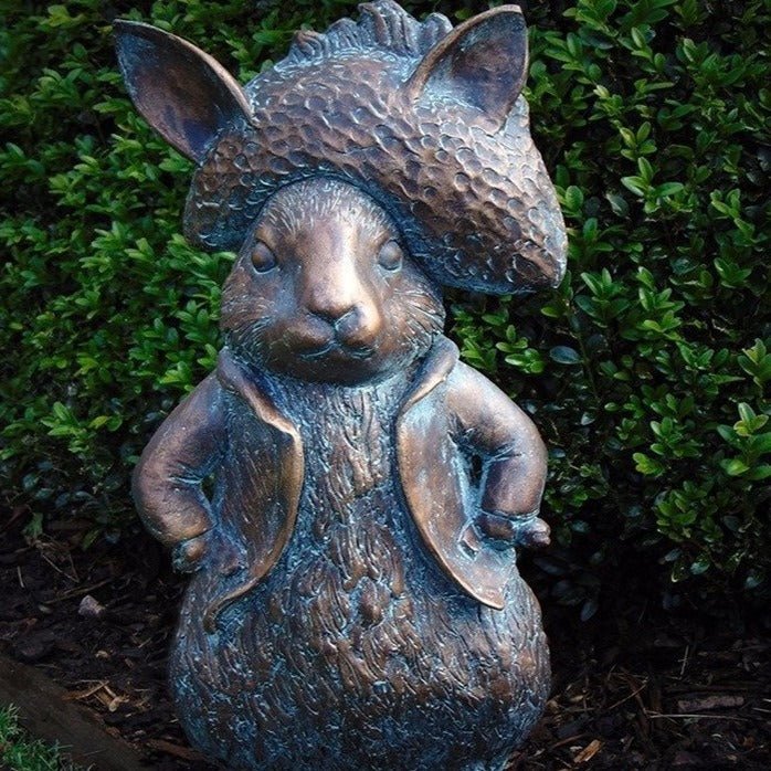 Bronze Animal Easter Resin Crafts teemdrop