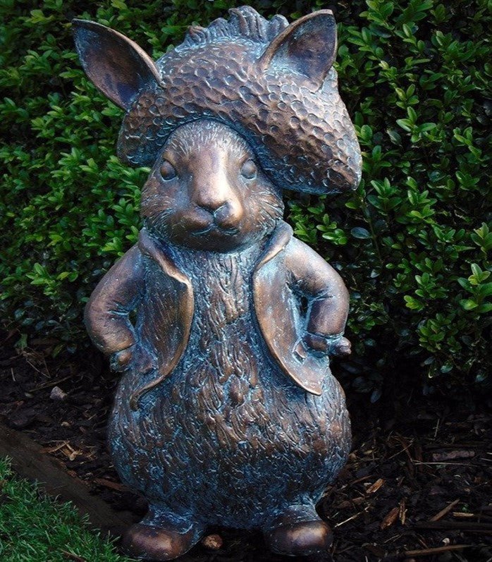 Bronze Animal Easter Resin Crafts teemdrop