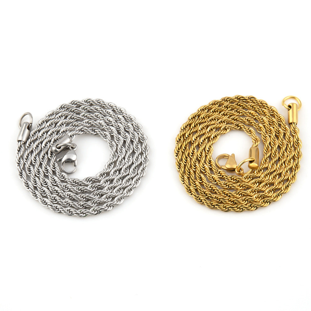 Stainless Steel Twist Chain