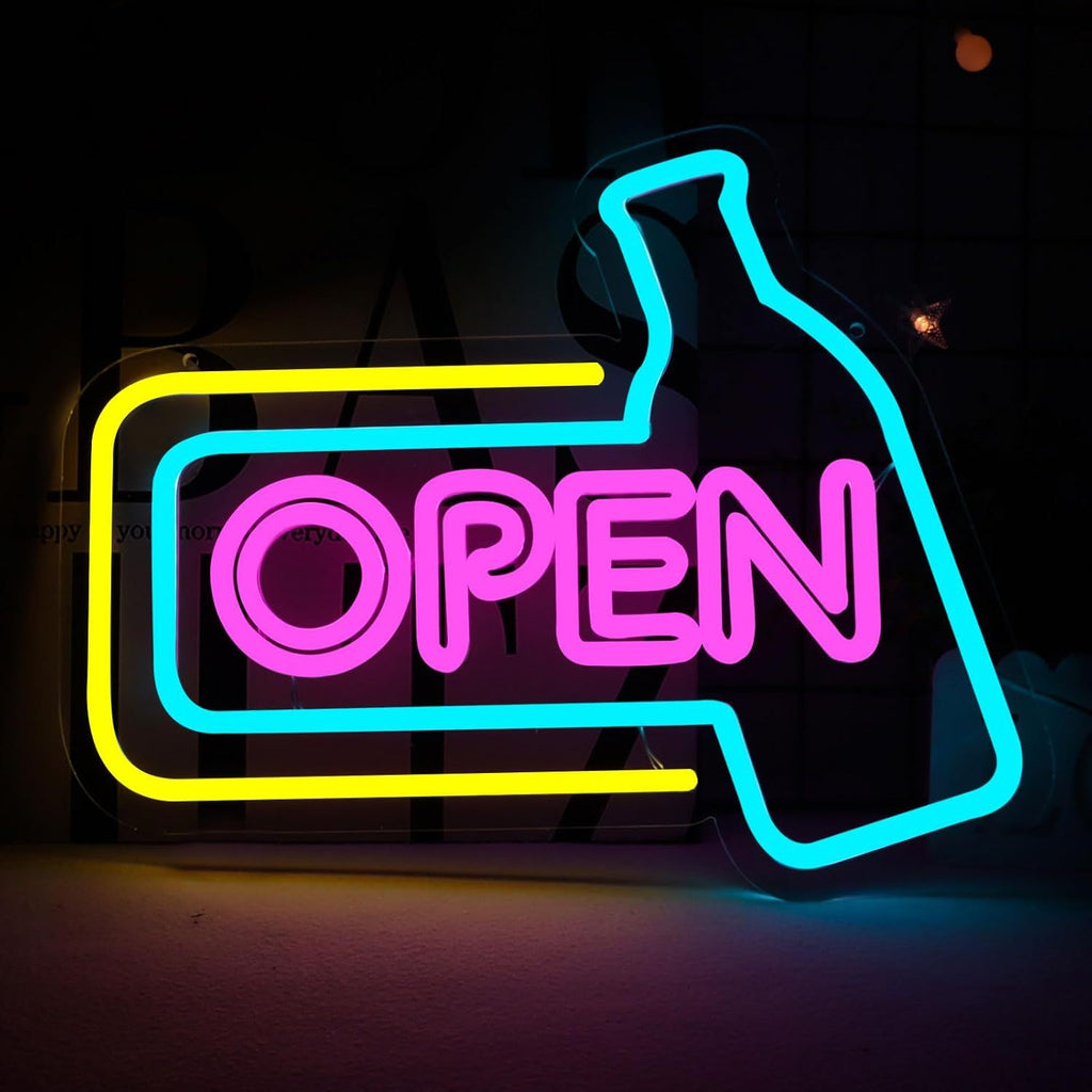 Dimmable LED Neon Sign Light teemdrop