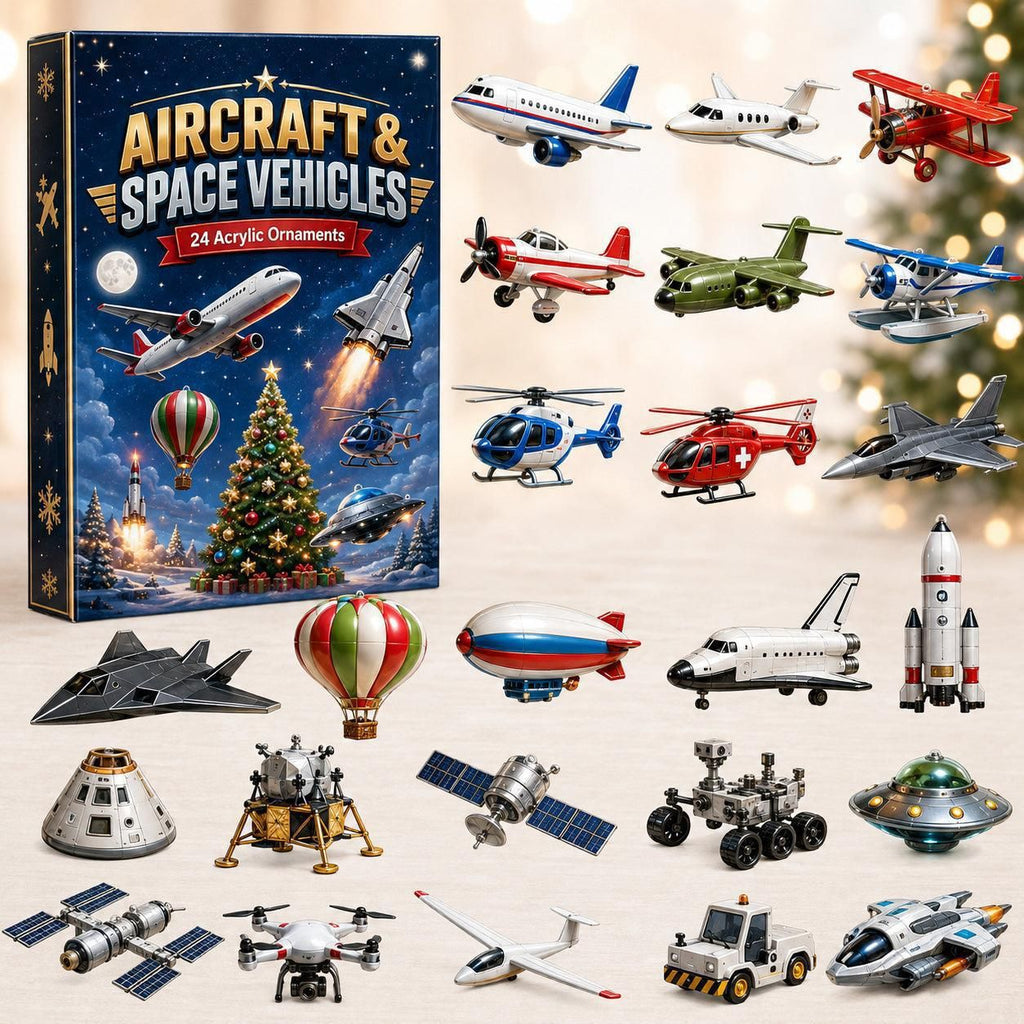 Aircraft Series Blind Box Advent Calendar Christmas Toy