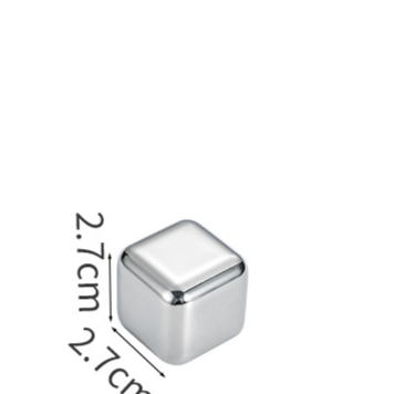 Reusable Stainless Steel Ice Cubes for Drinks