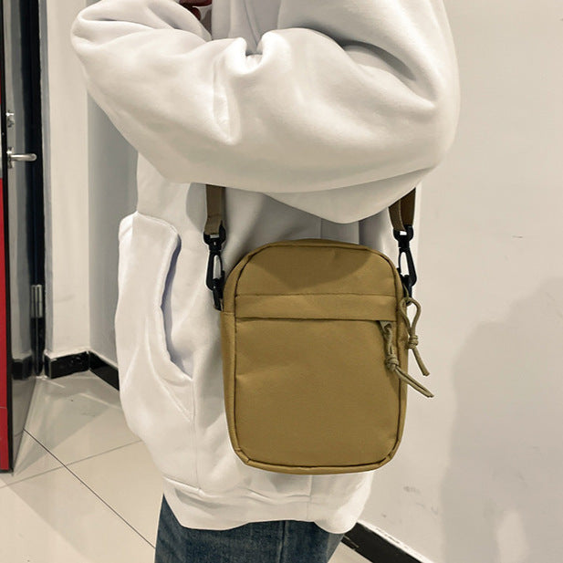 Unisex Oxford Cloth Urban Simple Crossbody Shoulder Backpack Bag teemdrop