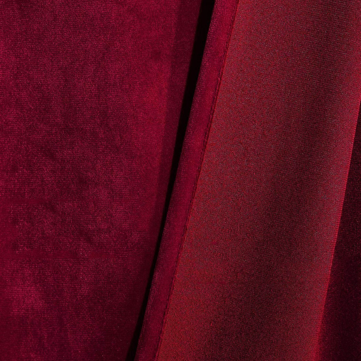 Solid Color Dutch Velvet Curtain Rod Pocket Ring Top High Shading Window Drapery teemdrop