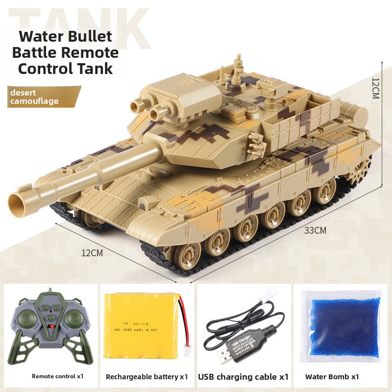 Rechargeable Remote Control Toy Tank with Launch Function