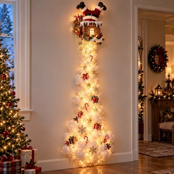 DIY Christmas Magic Trail LED Wall Light
