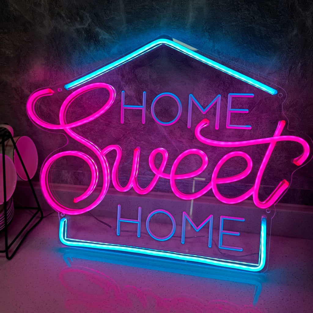 led neon indoor and outdoor luminous wall decoration teemdrop