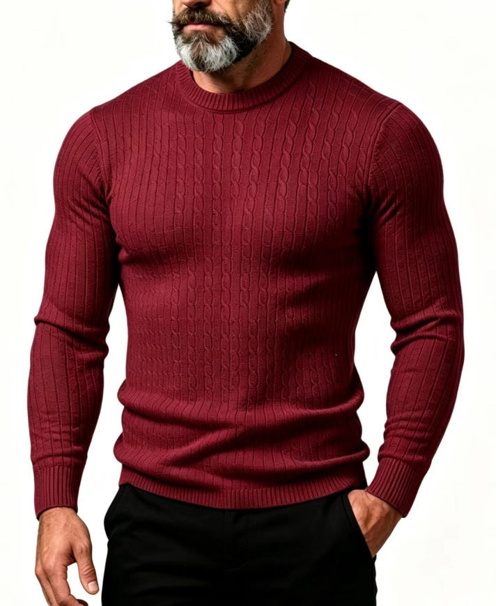 Solid Color Base Sweater