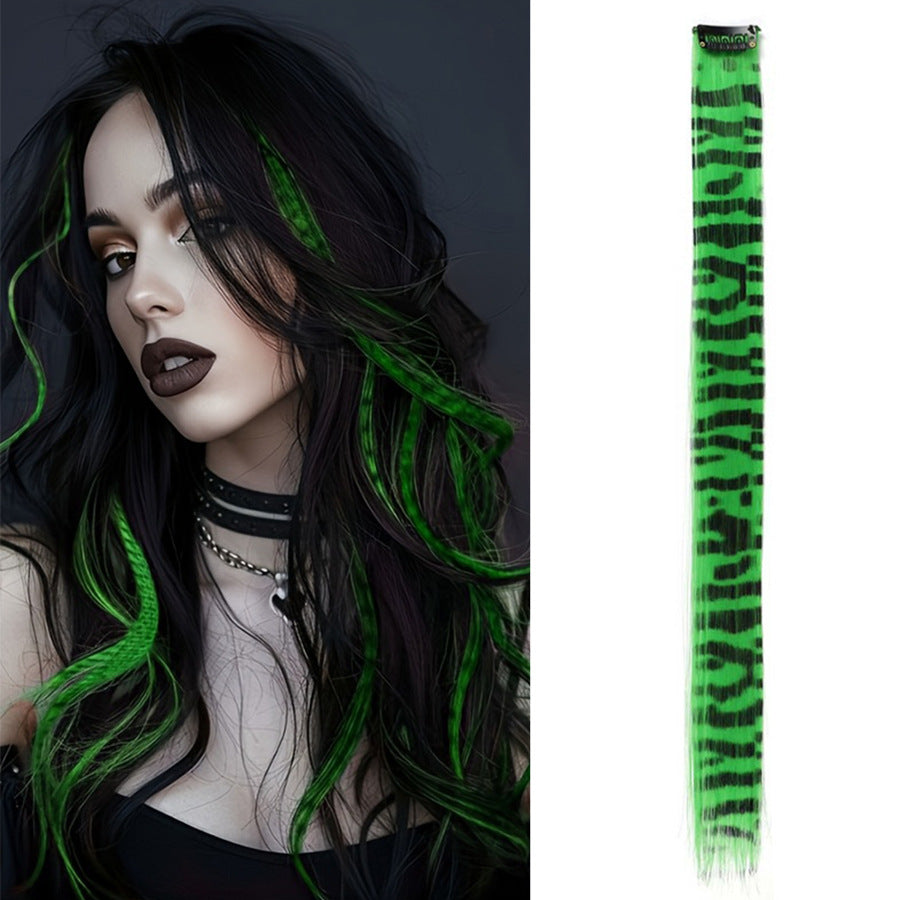 Ear-hook dye wig teemdrop