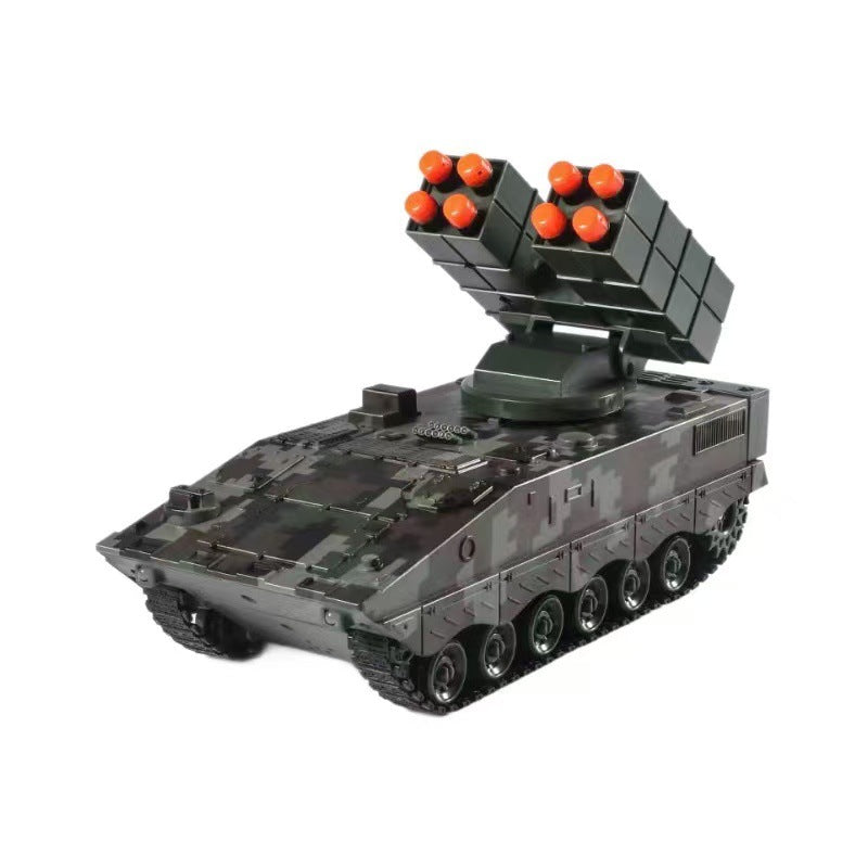 Rechargeable Remote Control Toy Tank with Launch Function