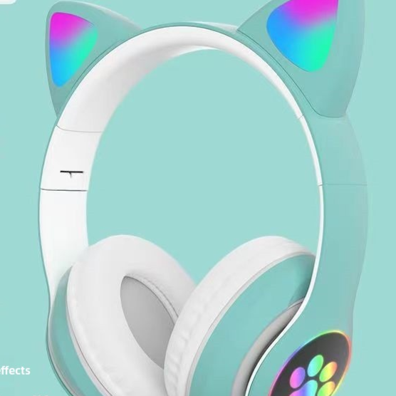 Glowing Cat Ear Headphones