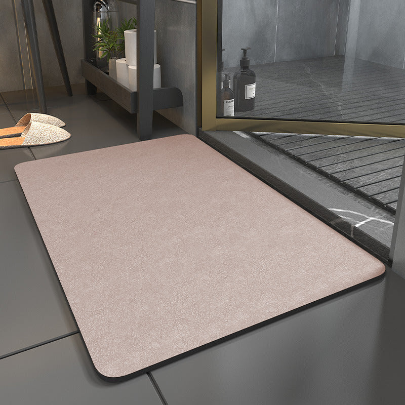 Quick-Dry Plush Bath Mat Floor Mat