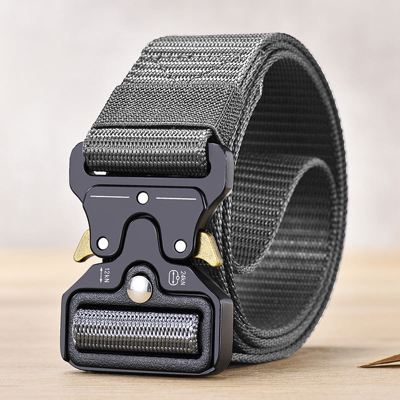 Tactical Nylon Belt with Cobra Buckle