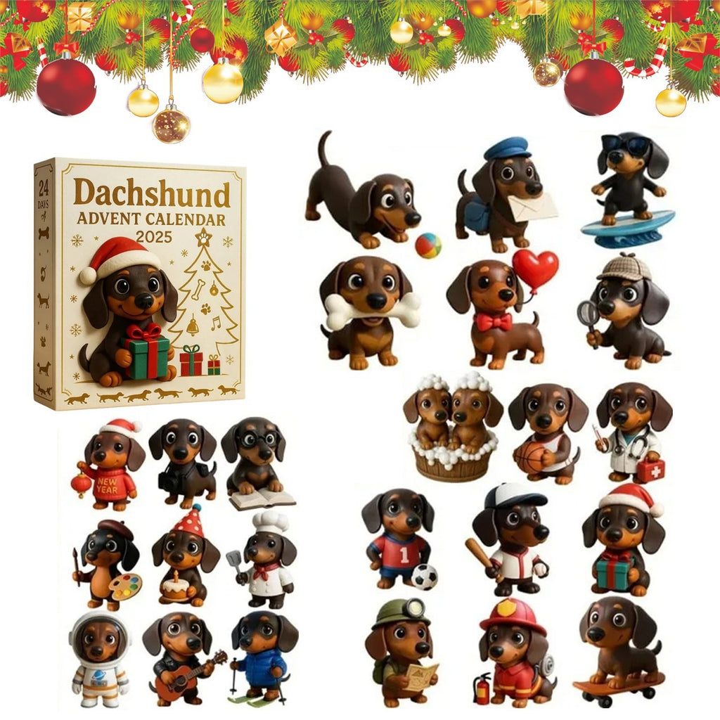 Acrylic Advent Calendar Blind Box Christmas Tree Ornament Pendant teemdrop