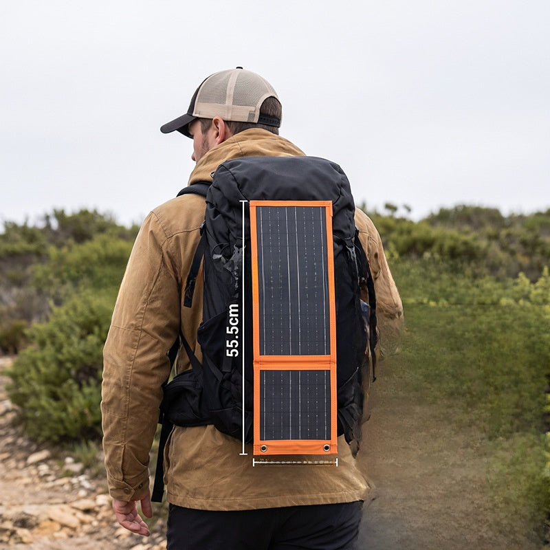 15W Foldable Solar Panel Portable Outdoor Photovoltaic Charger teemdrop