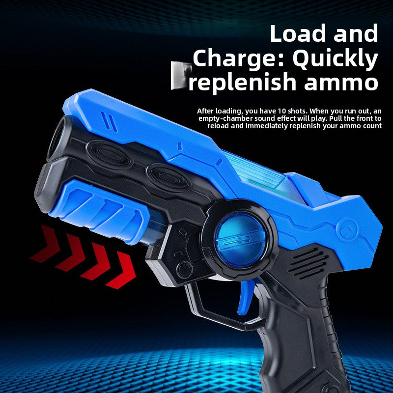Children's toy gun electric induction laser laser battle